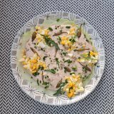 Carpaccio colrave et thon